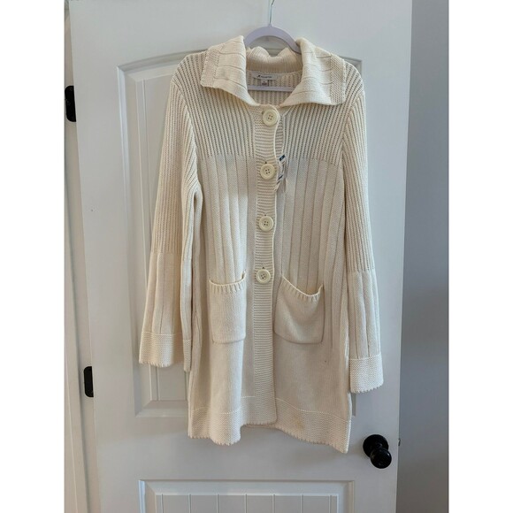 JM Collection Sweater Cardigan XL - Picture 1 of 8